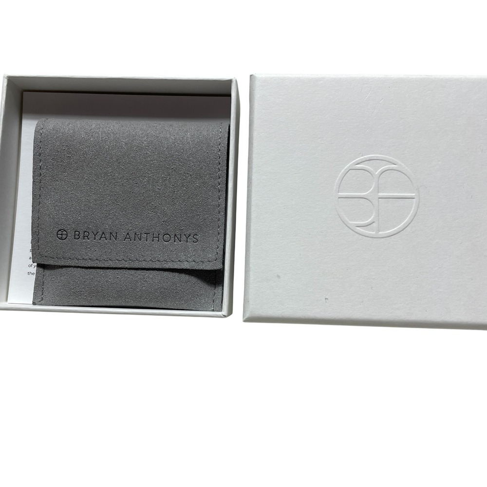 Bryan Antony's Silver Plated Cuff Bracelet NEW "It doesn't end here"‎